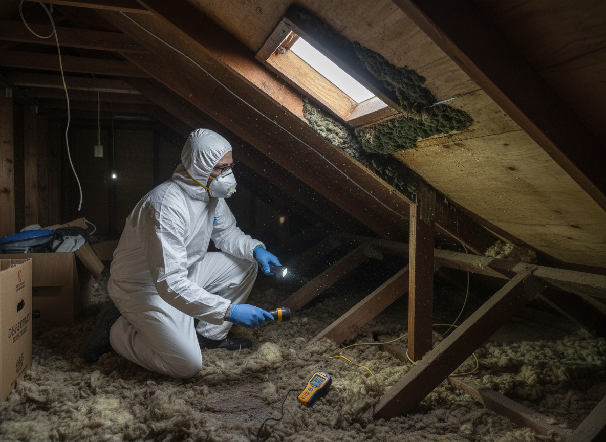 How to Check for Mold in Pinon Hills Attics After Winter Rains