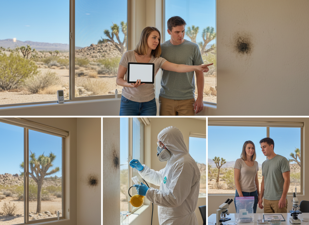 Mold Testing Steps for New Residents in San Bernardino County Desert Homes