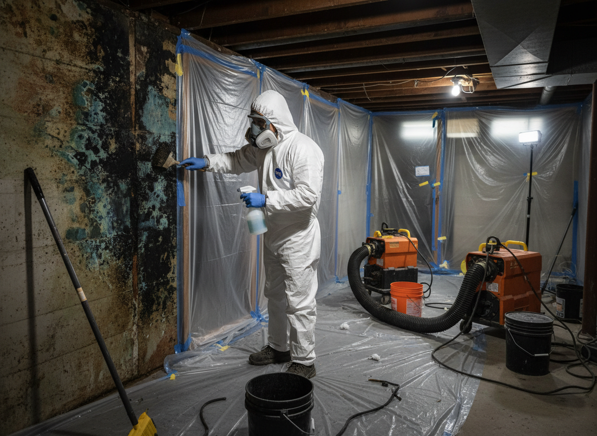 Mold Abatement in Pinon Hills, CA