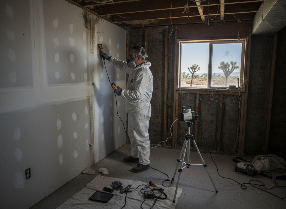 Mold Inspection in Pinon Hills, CA