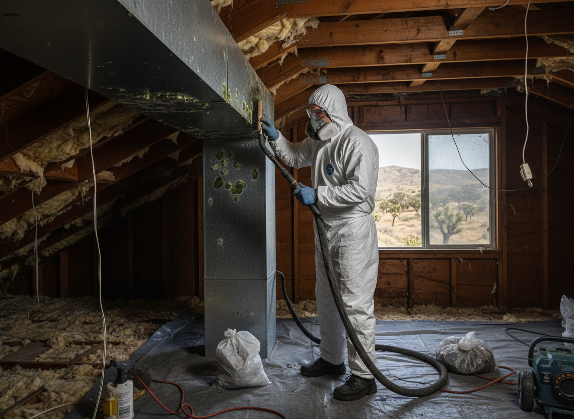 Ventilation Mold Remediation in Pinon Hills, CA